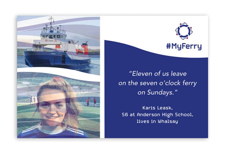 Brand Satellite creates the branding for #MyFerry campaign
