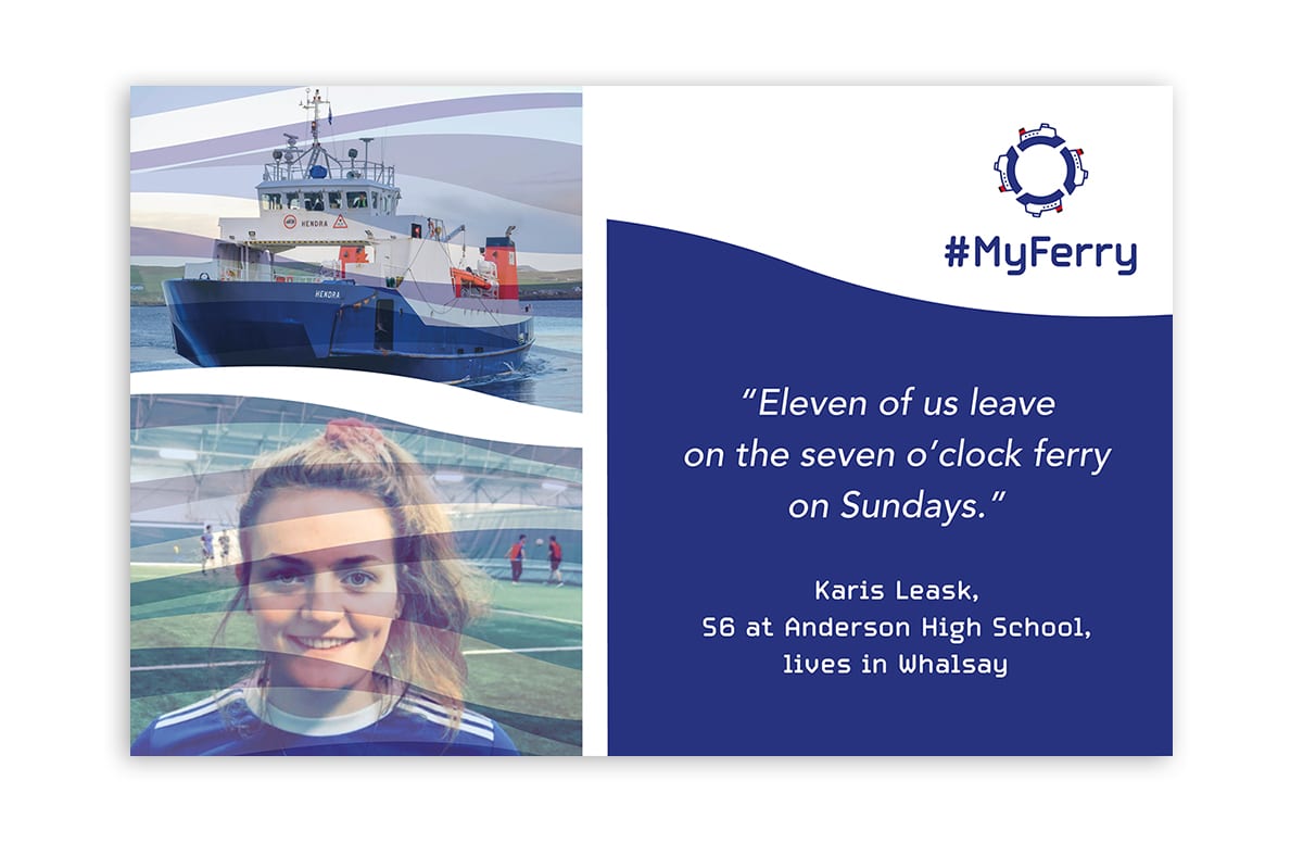 Brand Satellite creates the branding for #MyFerry campaign